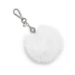 Michael Kors Extra-Large Pavé Fur Key Chain